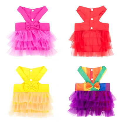 Soft Lace Princess Dog Dress