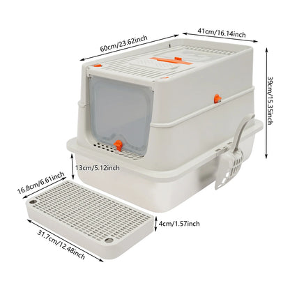 Stainless Steel Cat Litter Box