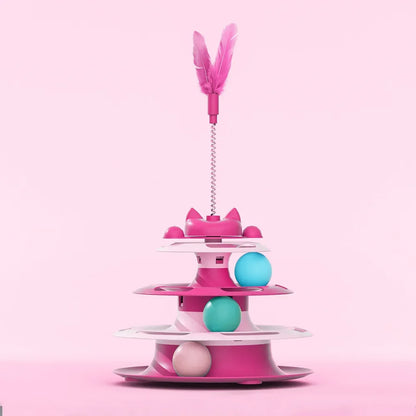 Cat Turntable Ball Toy