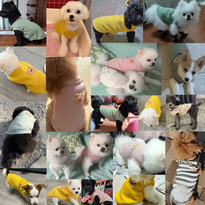 Waffle-Knit Dog & Cat Tee