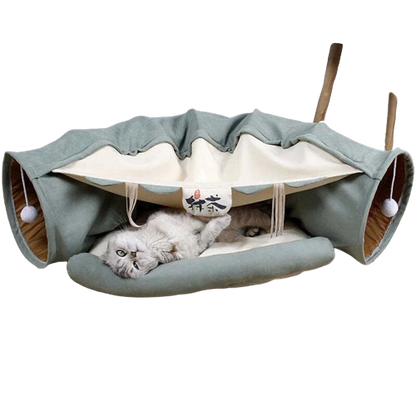 Cat Tunnel Bed