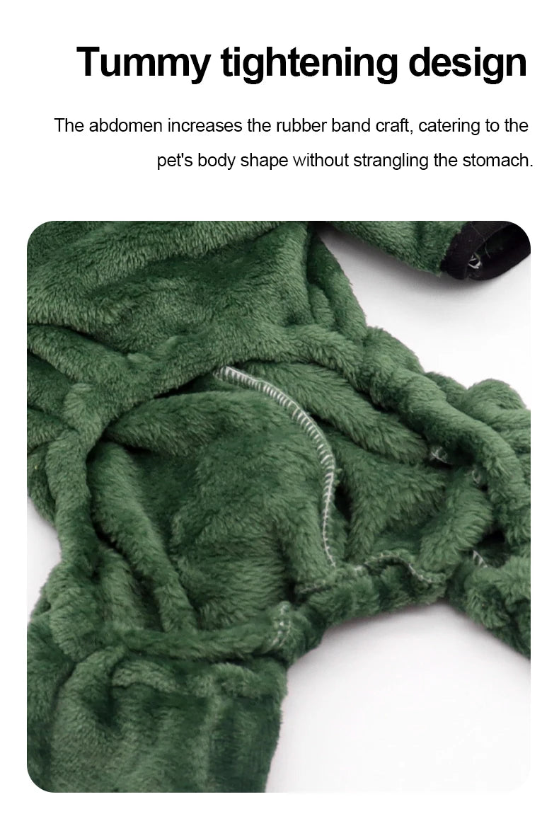 Dinosaur Hoodie Pet Costume