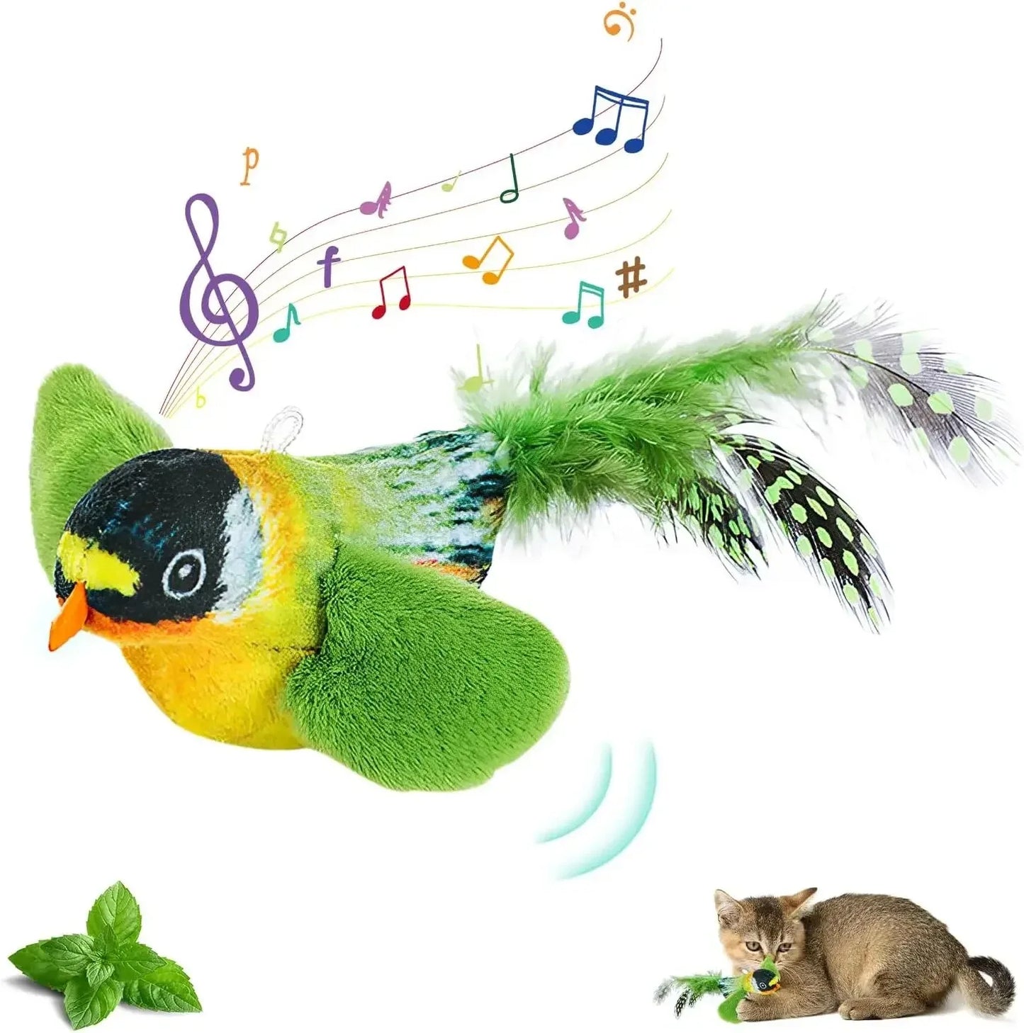 Chirping Bird Cat Toy