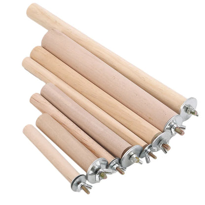 Natural Wood Bird Perch Stick
