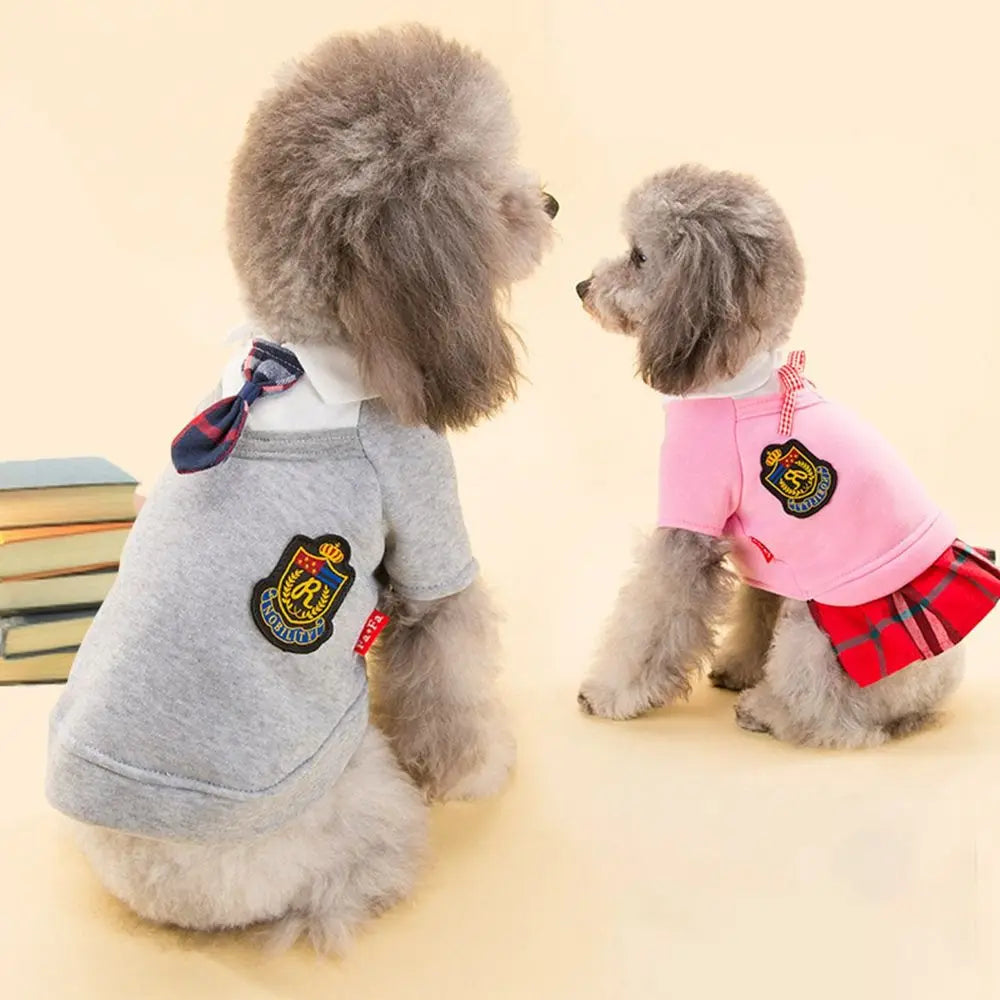 Matching Couple Pet Outfit (Shirt & Dress)