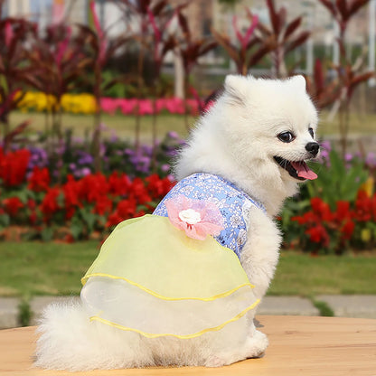 Rose Summer Dog Dress