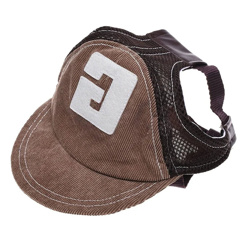 Dog Sun Hat with Ear Holes