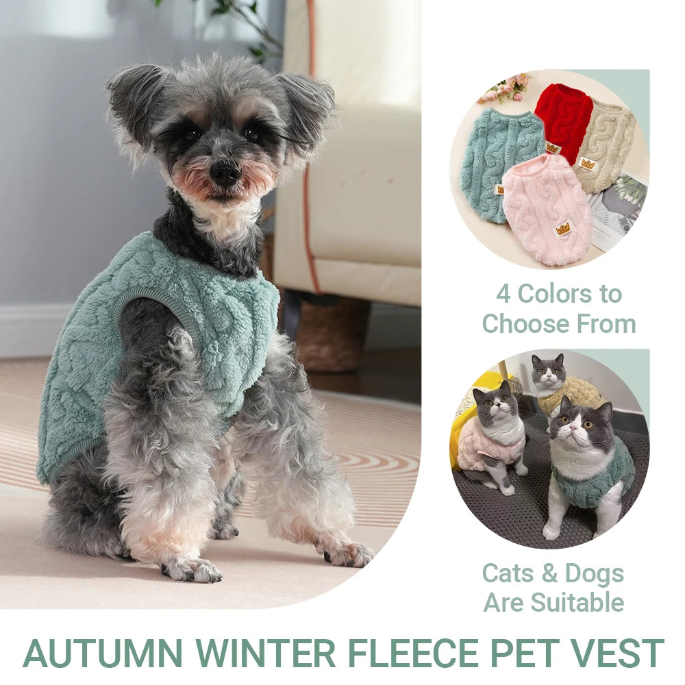 Fleece Cat & Dog Sweatshirt