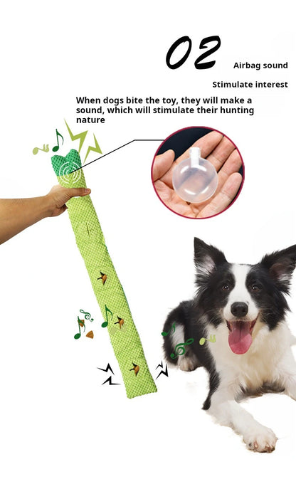 Snail Puzzle Squeaky Dog Toy