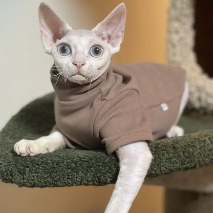 Soft Cotton Sphynx Cat Top