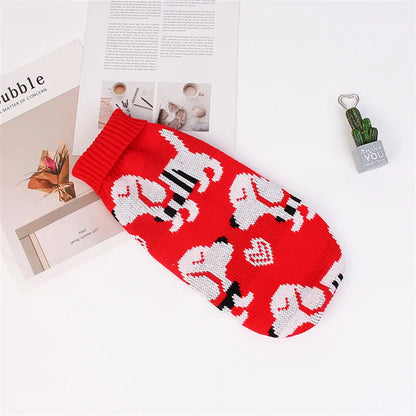 Cozy Knit Dog Sweater