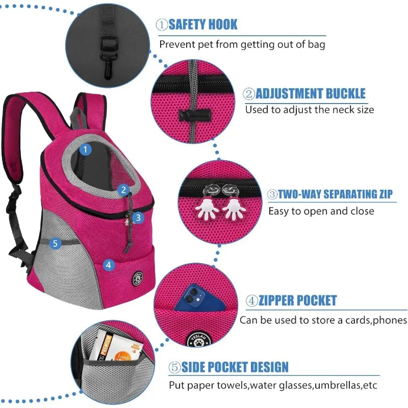 Breathable Dog Backpack Carrier