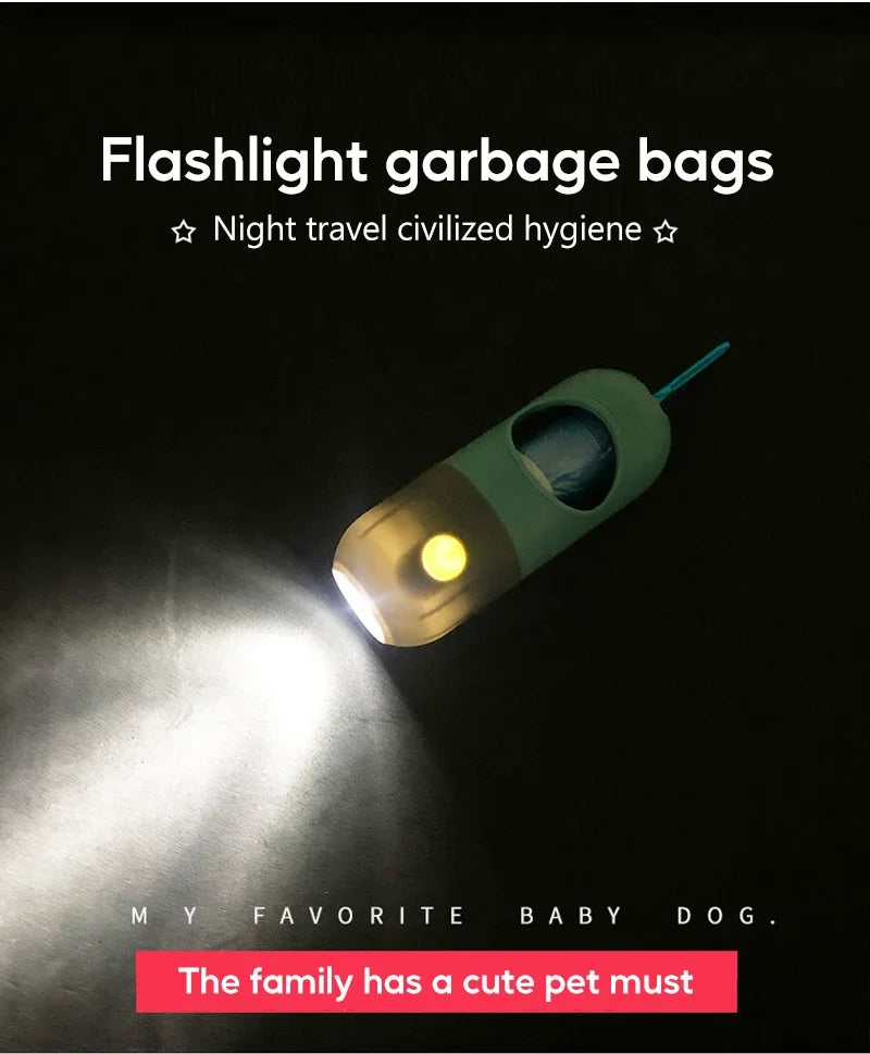 LED Poop Bag Dispenser