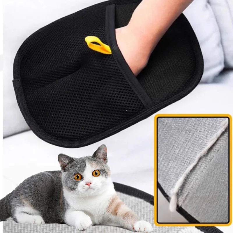 Pet Grooming & Hair-Removal Gloves