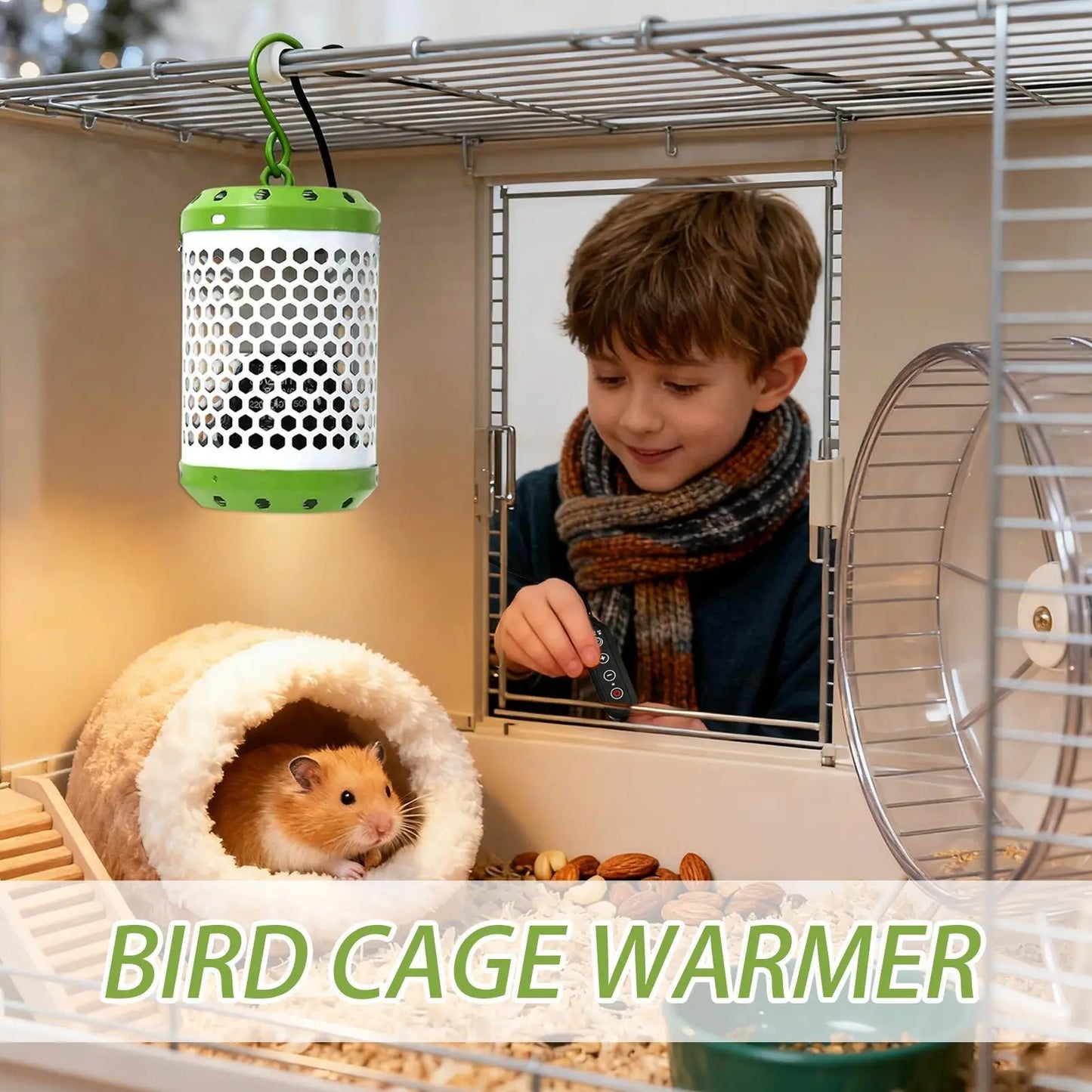 Bird & Poultry Cage Heat Lamp