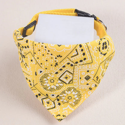 Dog Scarf Bandana with Collar