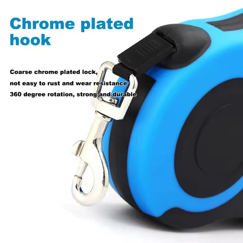 Braided Retractable Dog Leash