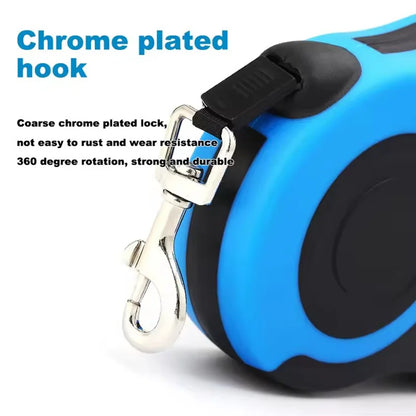 Braided Retractable Dog Leash