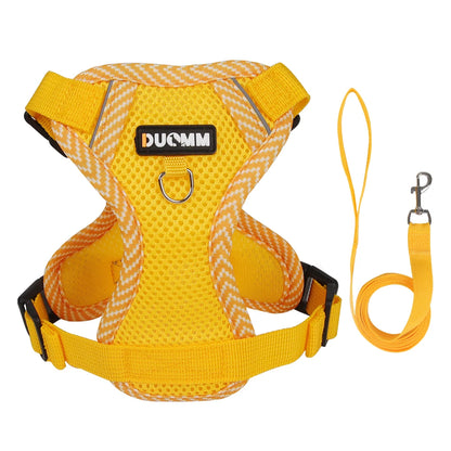 Reflective Mesh Cat Harness & Leash Set