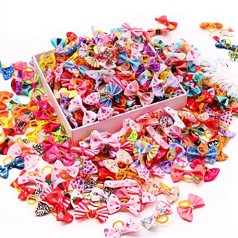 Dog Hair Bows (30-Pack)