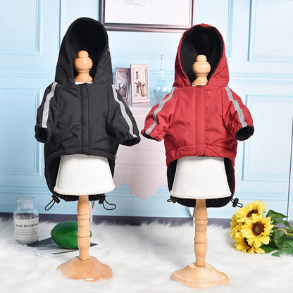 Waterproof Hooded Winter Dog Coat