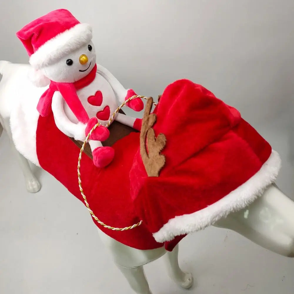 Christmas Snowman & Santa Costume Coat