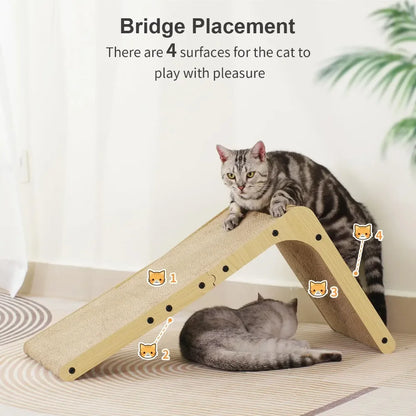 L-Shaped Cardboard Cat Scratcher