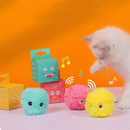 Chirping Sound Cat Balls