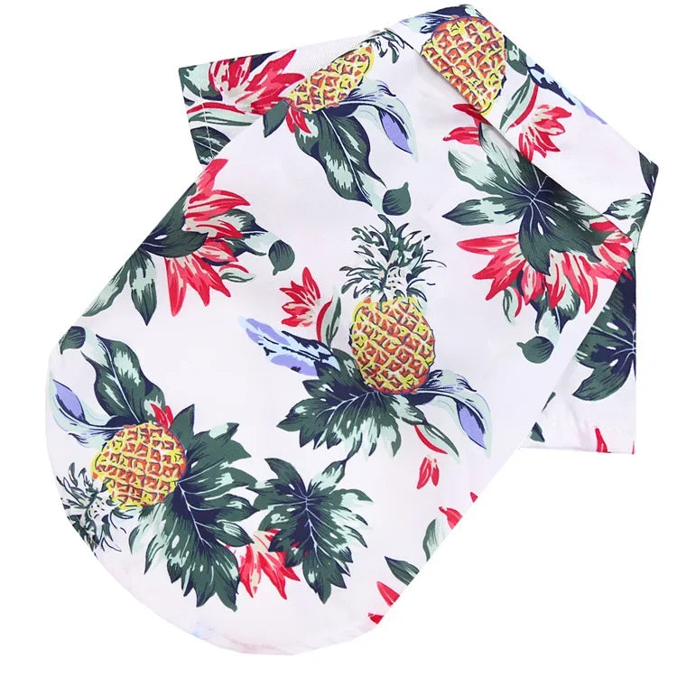 Hawaiian Dog Beach Shirt