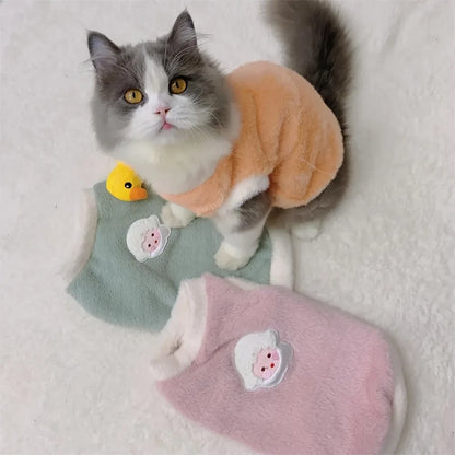 Cat & Dog Knit Sweater Vest