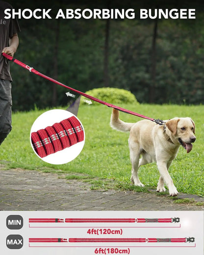 Tactical Bungee Dog Leash