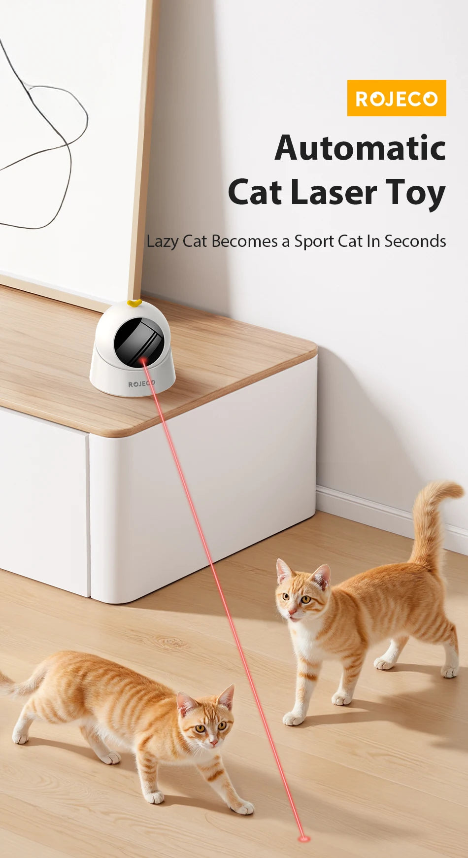Automatic Electric Cat Laser Toy