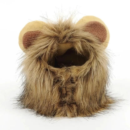 Lion Mane Costume Hat for Cats & Dogs