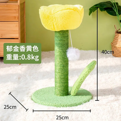 Tulip Sisal Cat Scratching Post