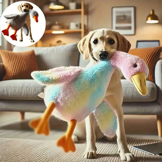 Duck Plush Dog Toy
