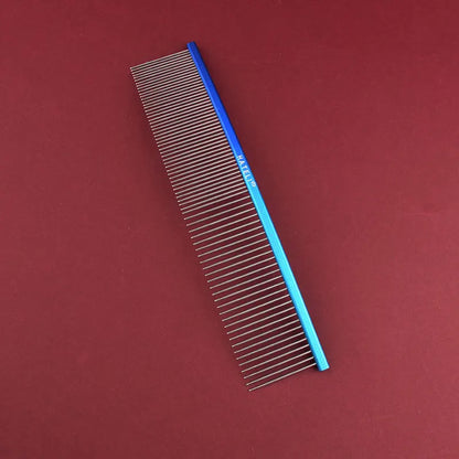 Curved Stainless Steel Pet Comb