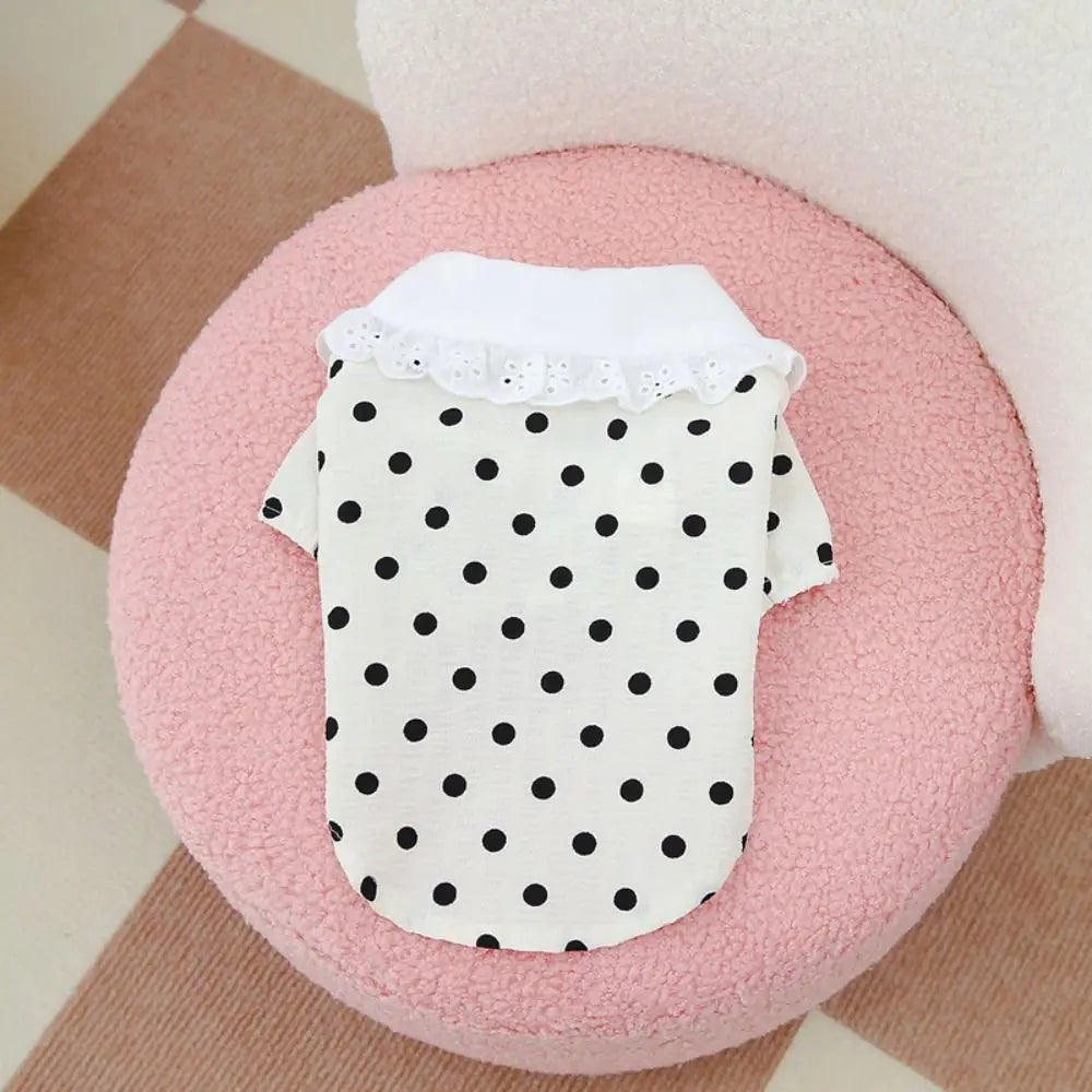 Polka Dot Summer Dog Dress