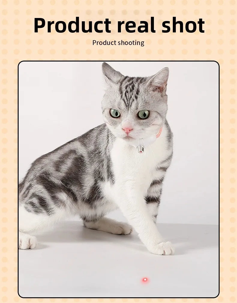 Automatic Laser Cat Teaser Collar