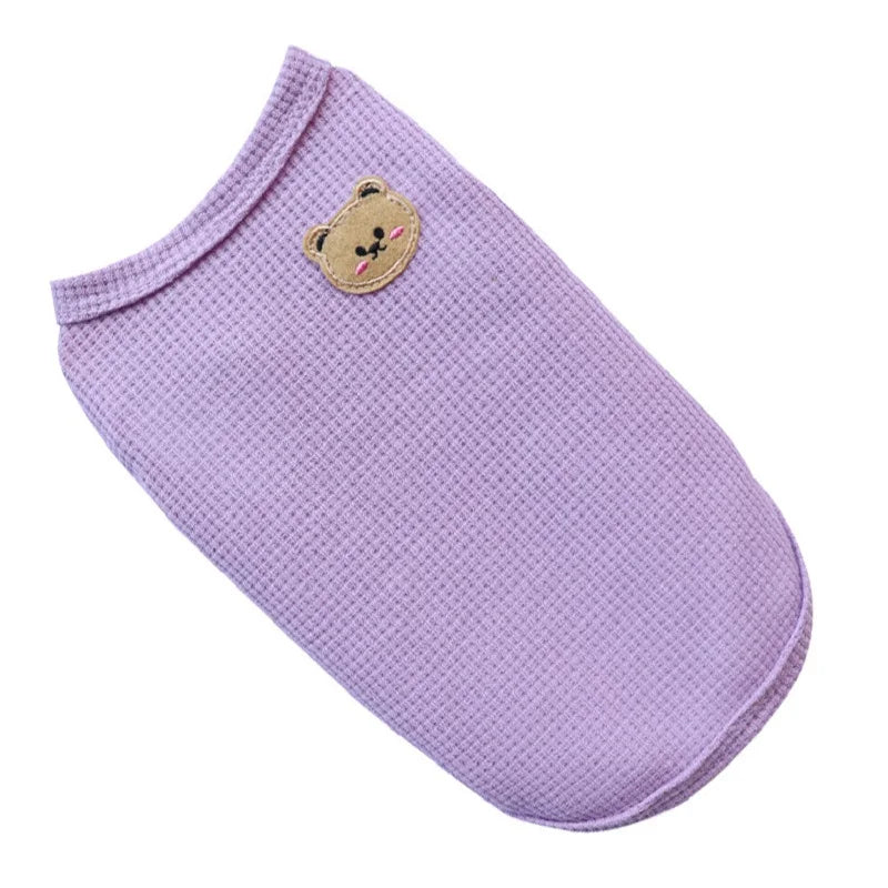 Waffle-Knit Dog & Cat Tee