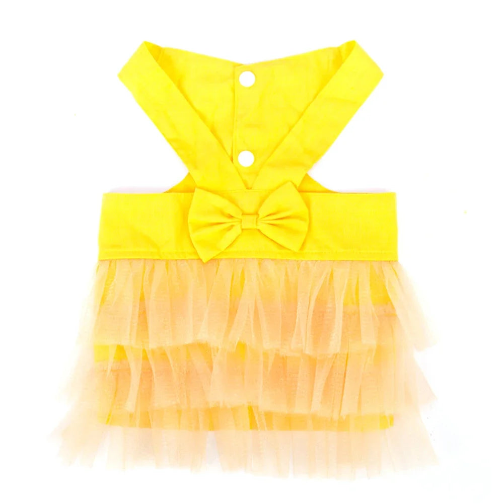 Soft Lace Princess Dog Dress
