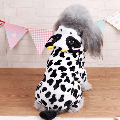 Coral Fleece Dog Costume