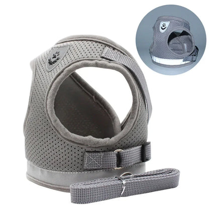 Reflective Escape-Proof Cat Harness Set