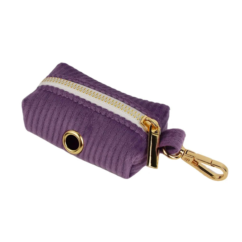Corduroy Dog Collar & Leash Set
