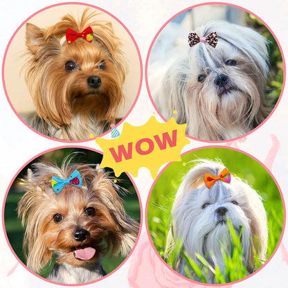 Dog Hair Bows (30-Pack)