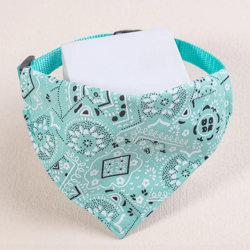 Dog Scarf Bandana with Collar