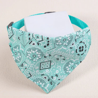 Dog Scarf Bandana with Collar