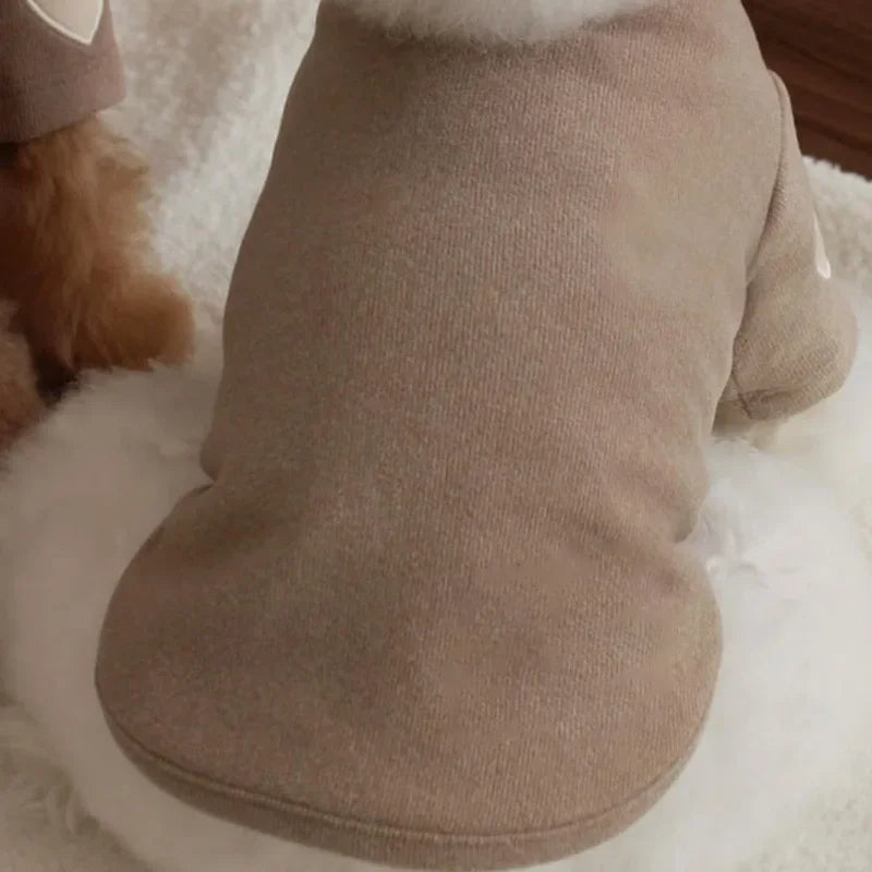 Love Bear Winter Pet Hoodie