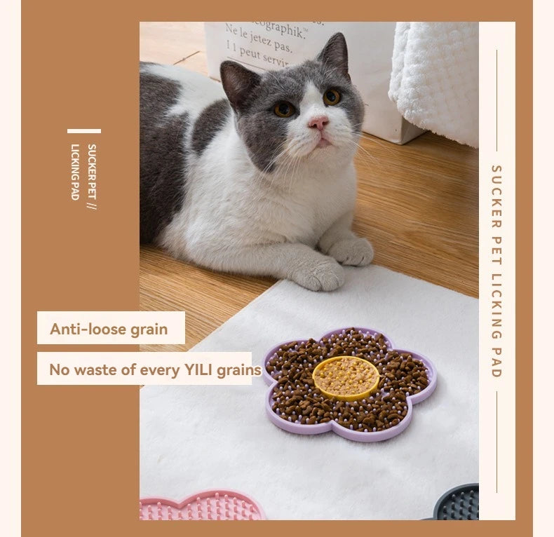 Flower Silicone Lick Mat