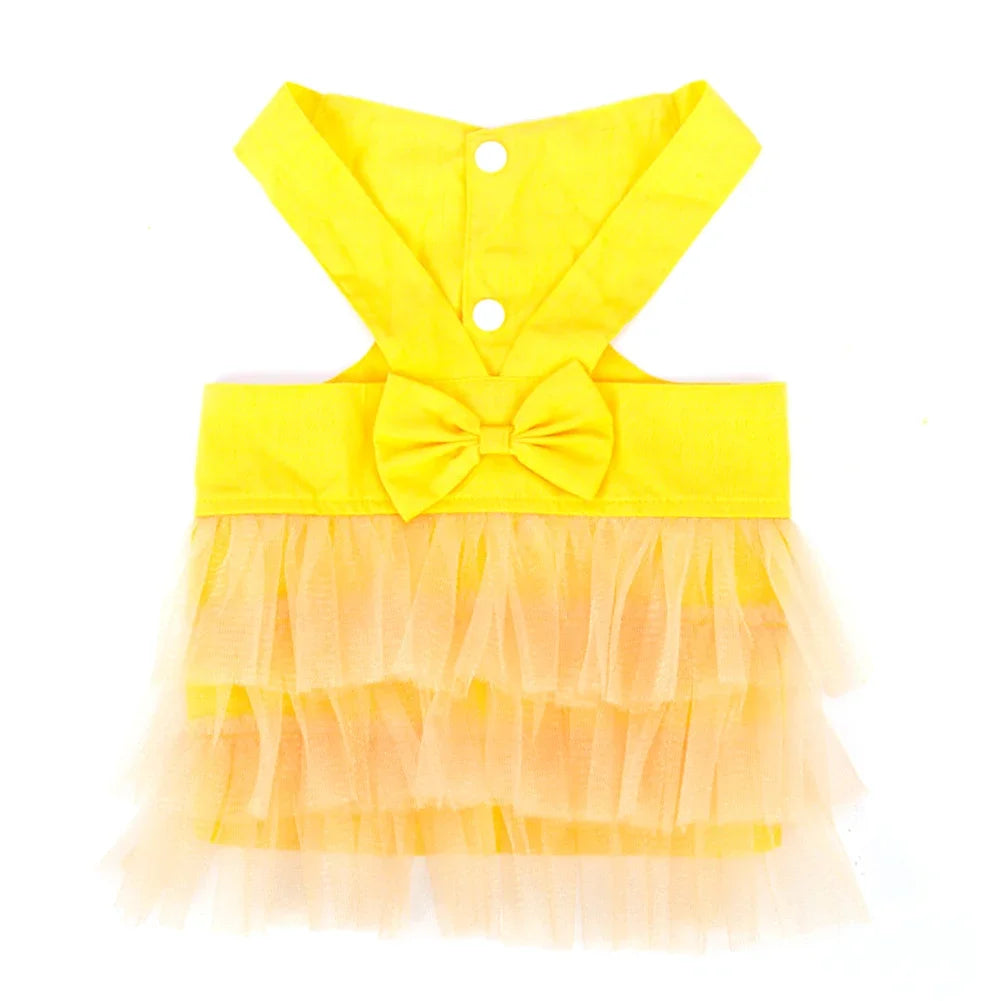 Soft Lace Princess Dog Dress