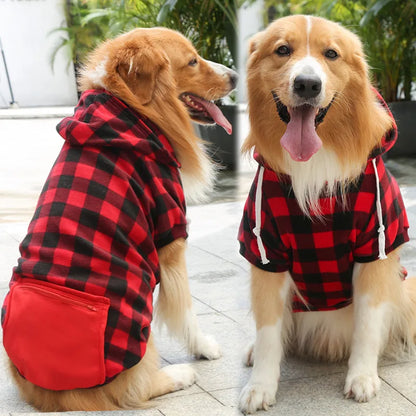 Reversible Plaid Dog Vest